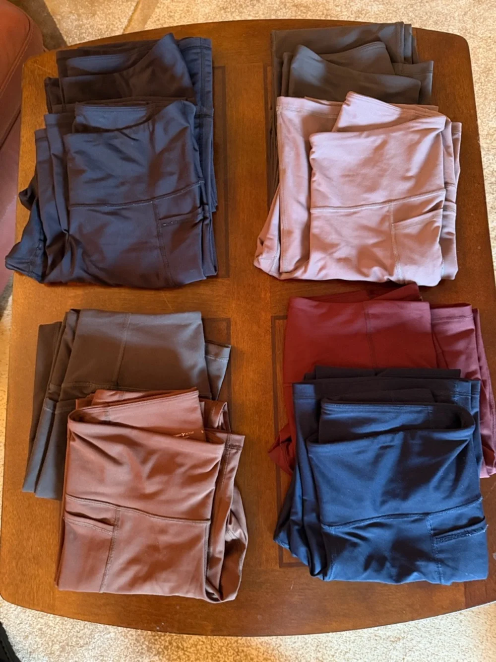 Old Navy High-Rise Slim Boot-Cut Active Leggings 8 pair various colors large - Picture 5 of 5
